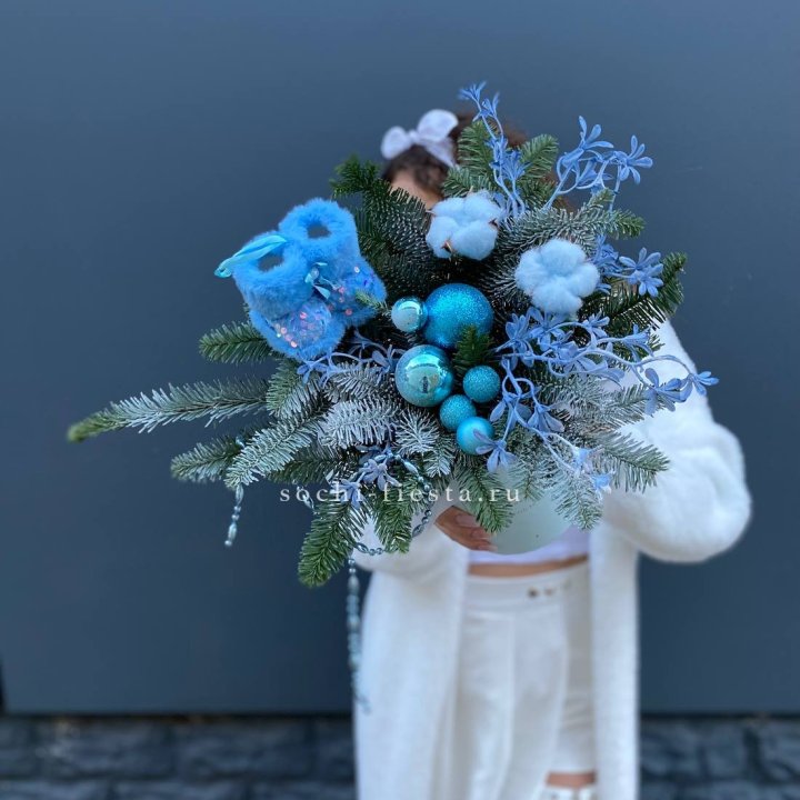 Композиция "Беби блю" в Вологде