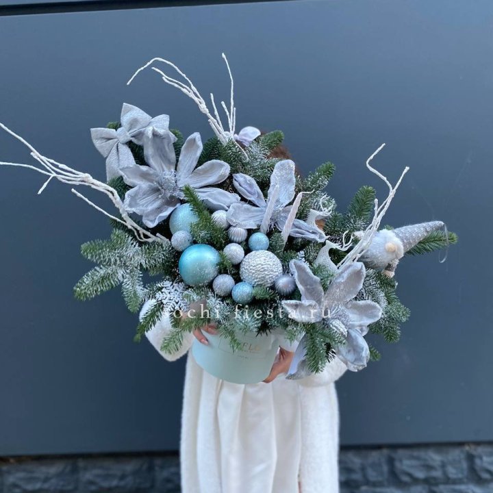 Композиция "Снежный цветок" в Вологде