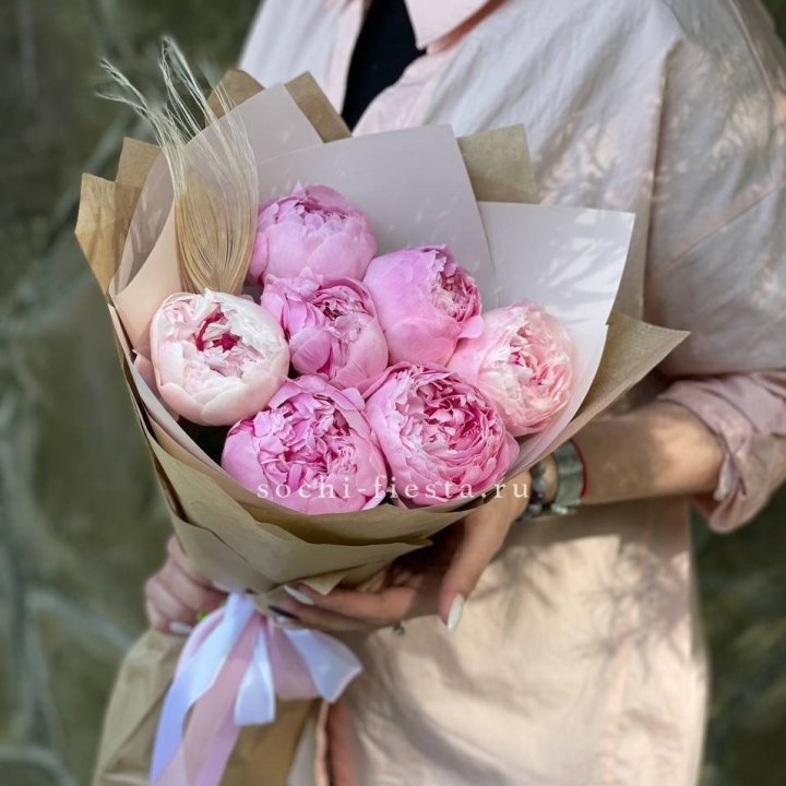 Букет пионов "Венди" в Вологде
