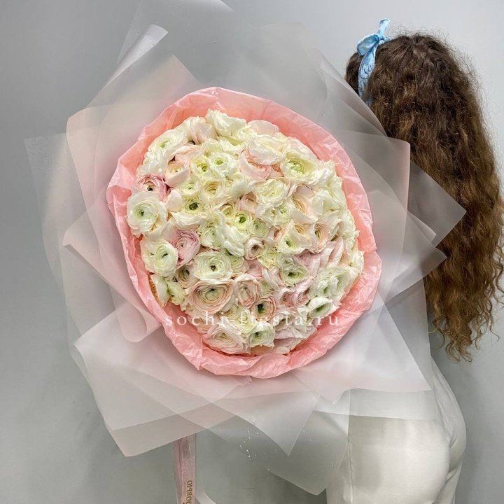 113 ранункулюсов  в Вологде