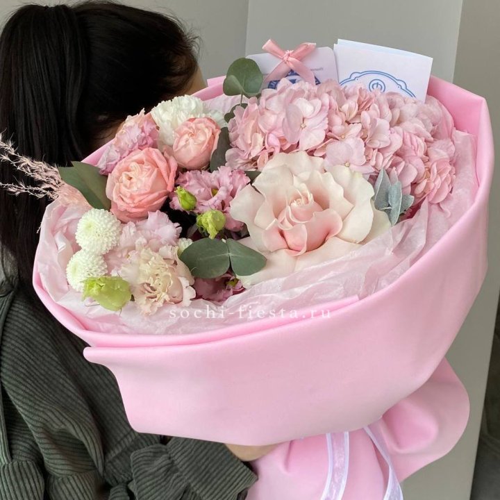 Авторский букет "Пинки" в Вологде
