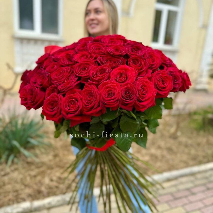 101 голландская роза в Вологде