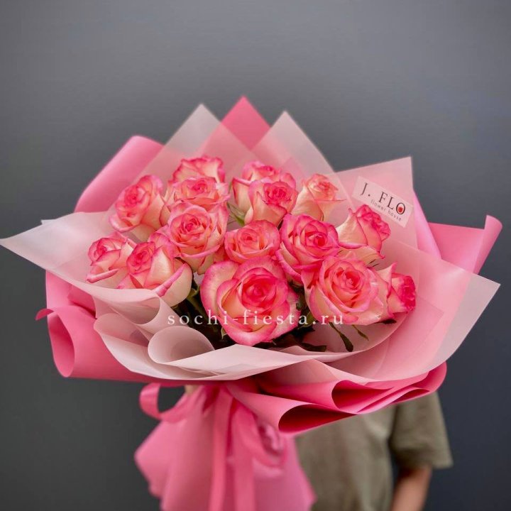 15 роз "Джумилия" в Вологде