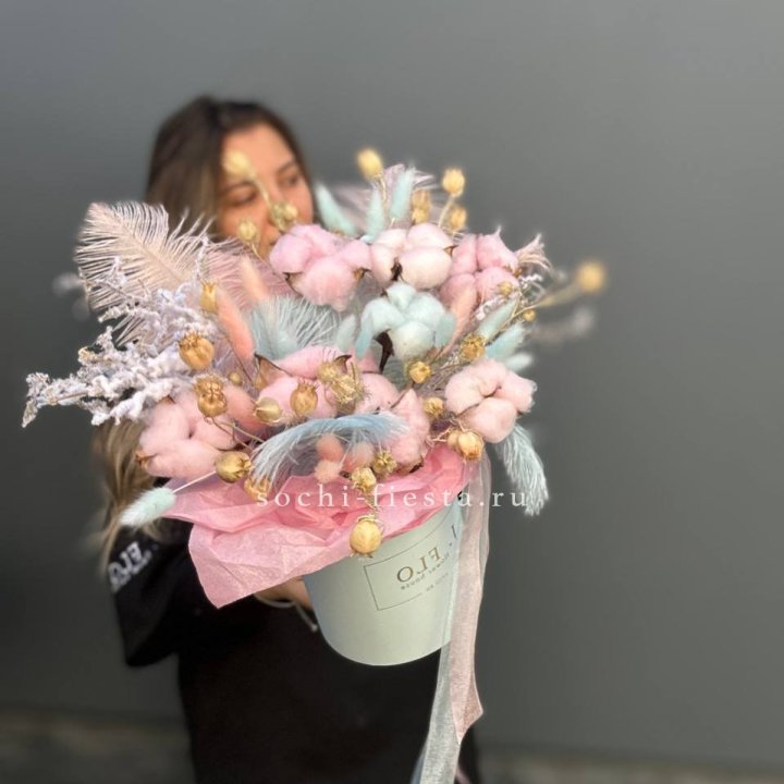 Авторский бокс с сухоцветами №2 в Вологде