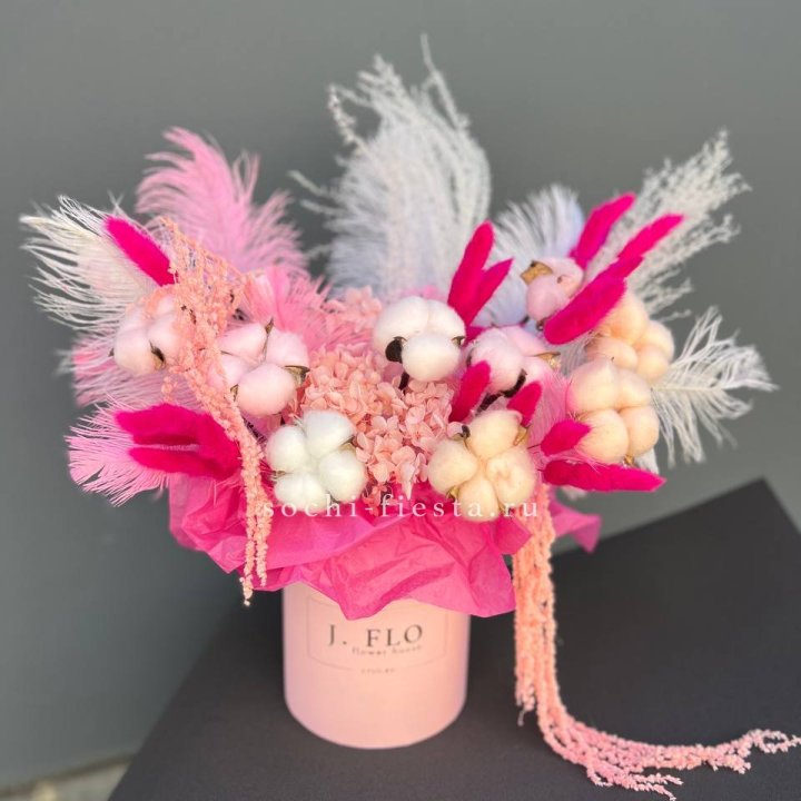 Авторский бокс с сухоцветами №1 в Вологде