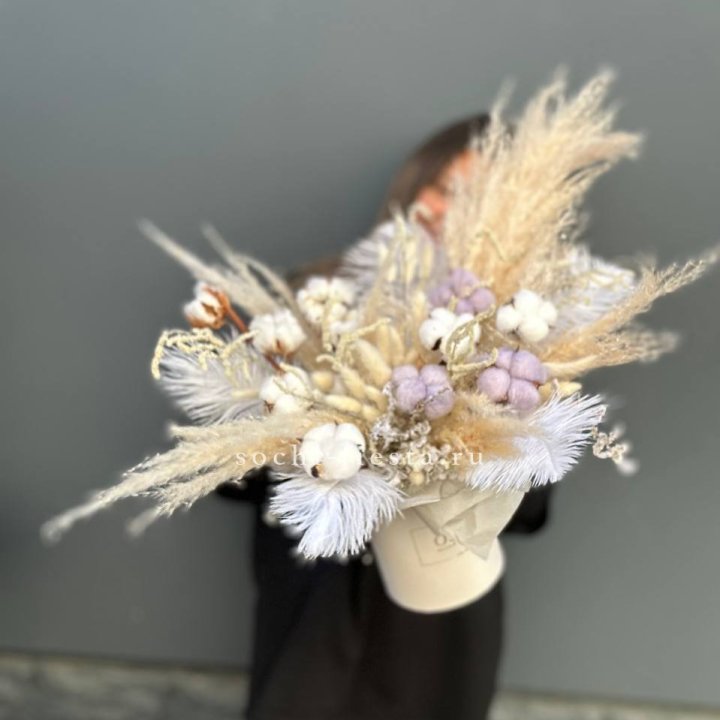 Авторский бокс с сухоцветами №3 в Вологде