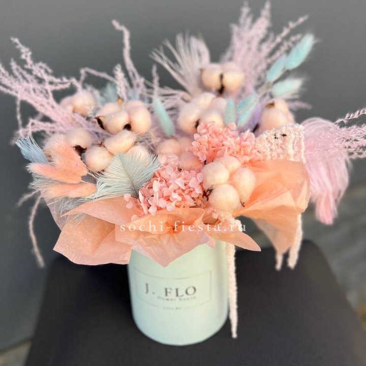 Авторский бокс с сухоцветами №3 в Вологде