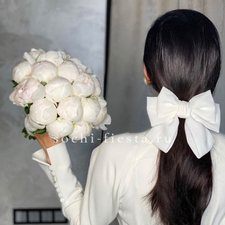 Свадебный букет пионов в Вологде