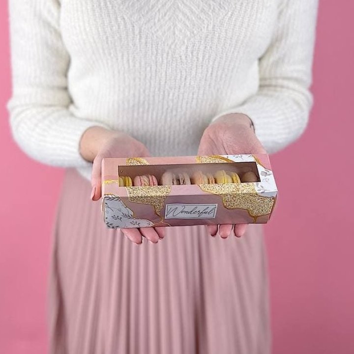 Коробка макаронс 5 шт. в Вологде