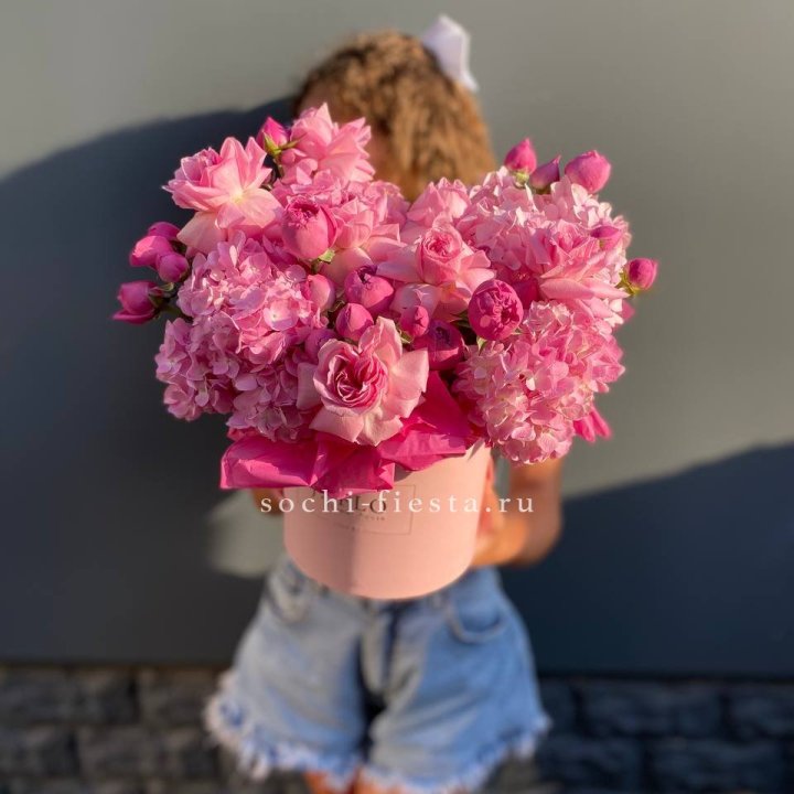 Цветочная композиция "Пасион" в Вологде