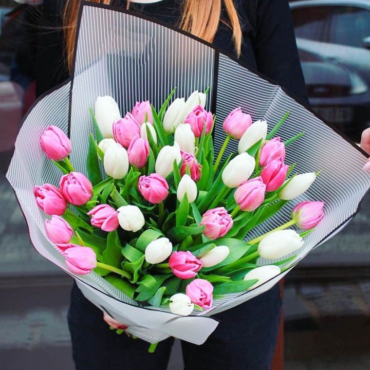 29 тюльпанов микс в Вологде