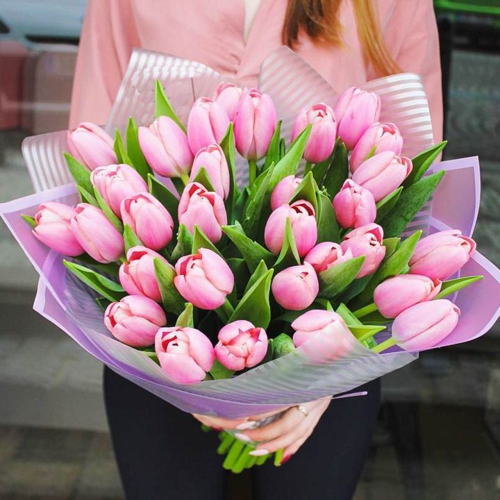 25 тюльпанов "Айс крем" в Вологде